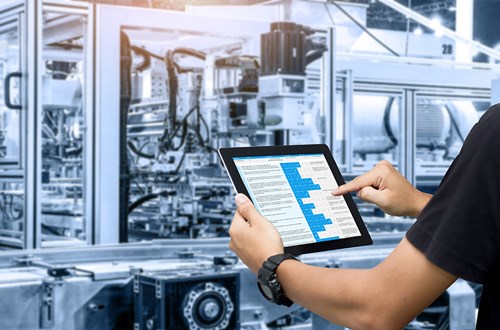 audit software fabriek scherm