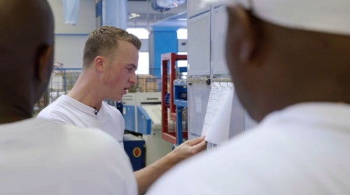 werkwijze werkvloer productie software