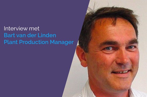 Verbeteren interview plant production manager Bart van der Linden